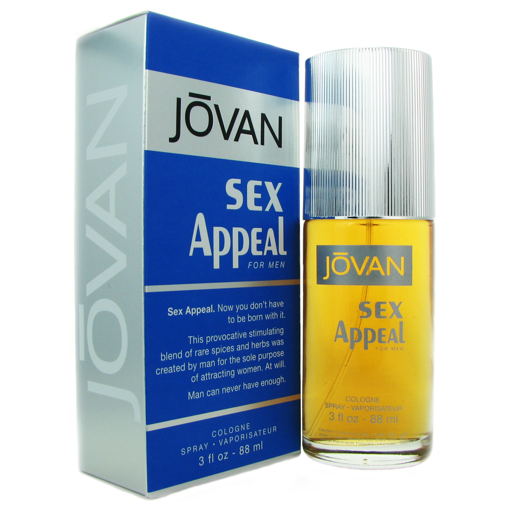 Jovan Sex Appeal For Men By Coty 3 Oz Eau De Cologne Spray 35017009425 7997