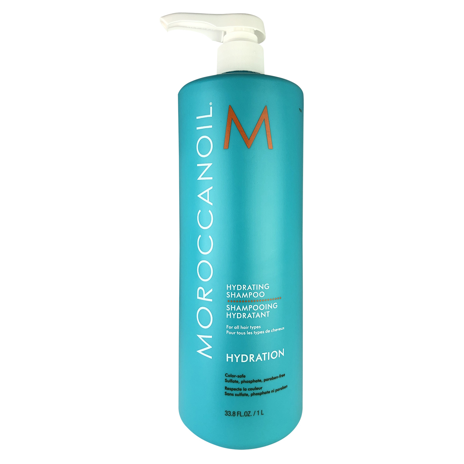 MOROCCANOIL Hydrating Shampoo Liter 33.8 oz each For All Hair Types